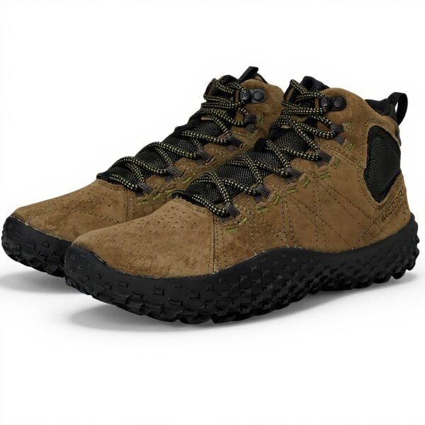 Merrell Bottes Randonnée Wrapt Mid Wp Homme Vert Imperméable