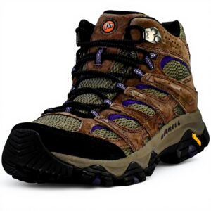 Merrell Moab 3 Mid Waterproof Botte Randonnée Homme Violet