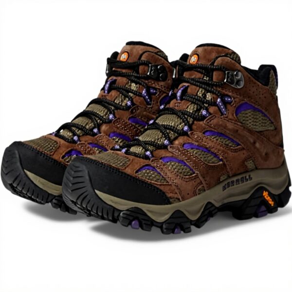 Merrell Moab 3 Mid Waterproof Botte Randonnée Homme Violet