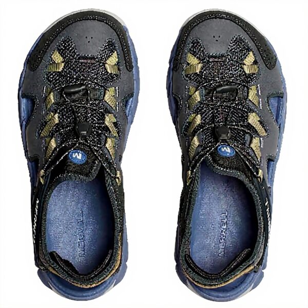 Merrell Hiking Shoes Men Leather Mesh Walking Footwear