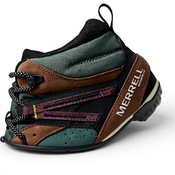 Merrell Wildwood Mid Waterproof Leather Hiking Boots Men